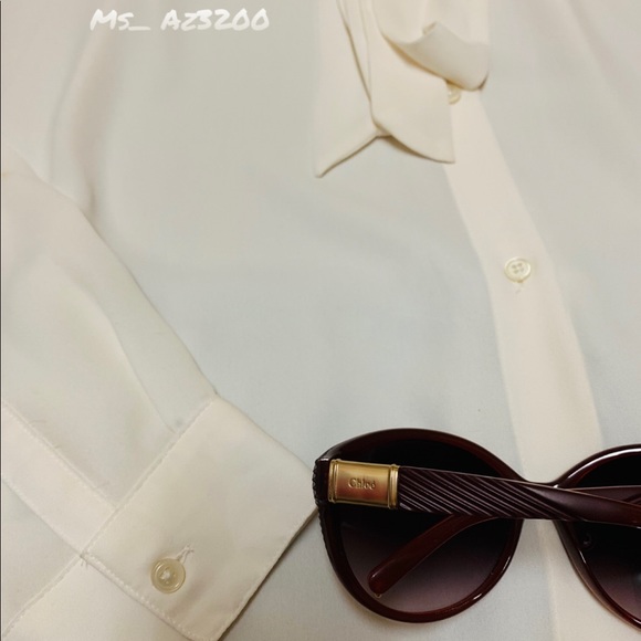Chloe Burgundy Acrylic Etched Frame Sunglasses main image 4